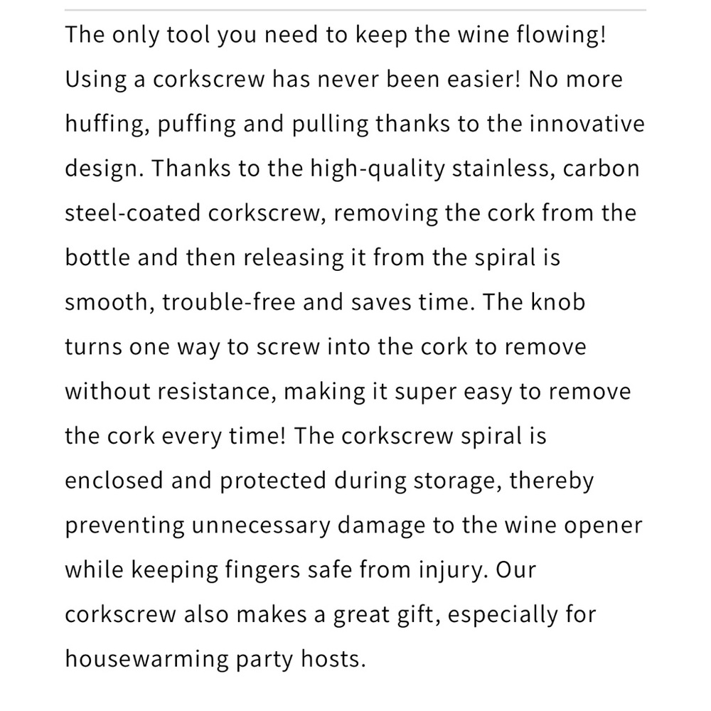 Tupperware Corkscrew - image 5